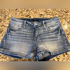 Blue Denim Jean Shorts